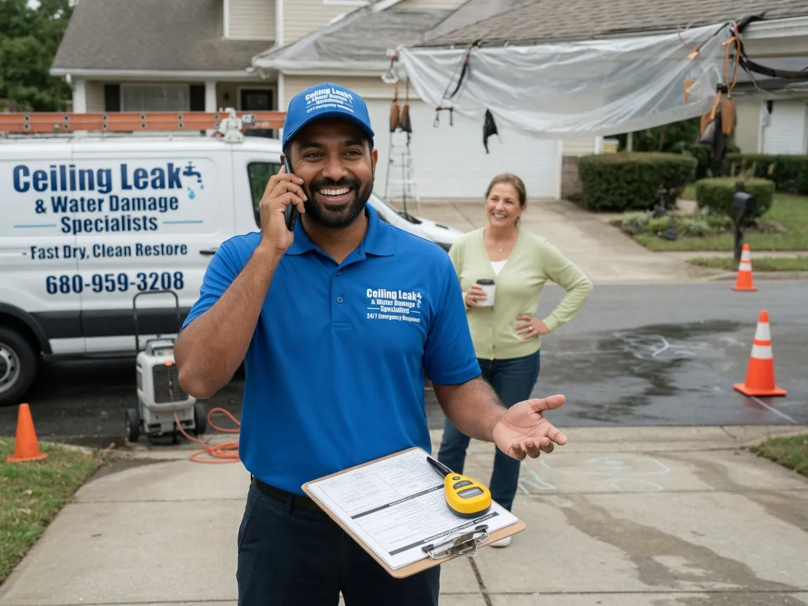 Ceiling Leak Cleanup Punxsutawney, PA FAQs